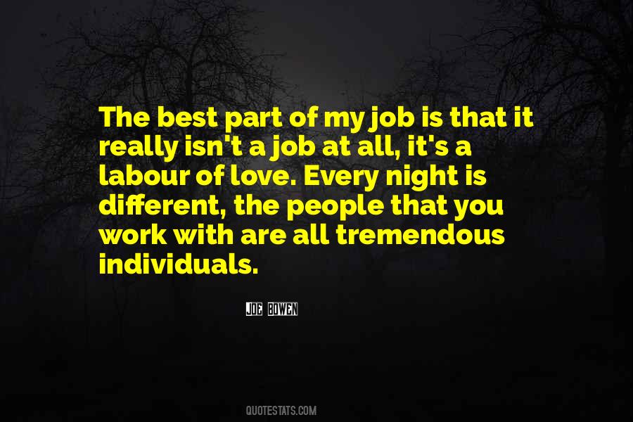 Different Individuals Quotes #1137997