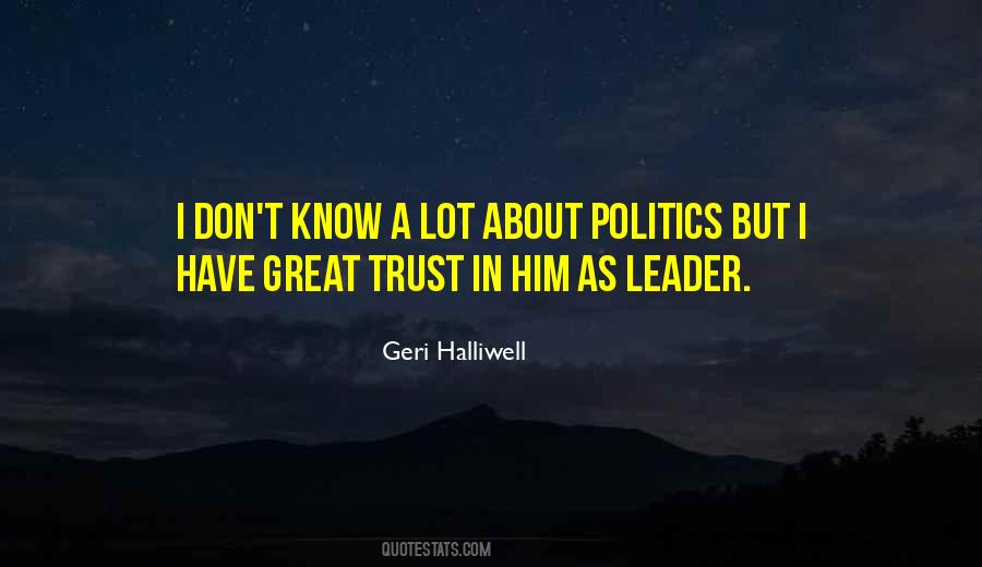 Great Trust Quotes #1649001