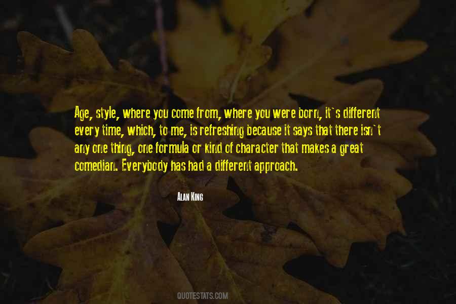 Different Kind Of Me Quotes #709012