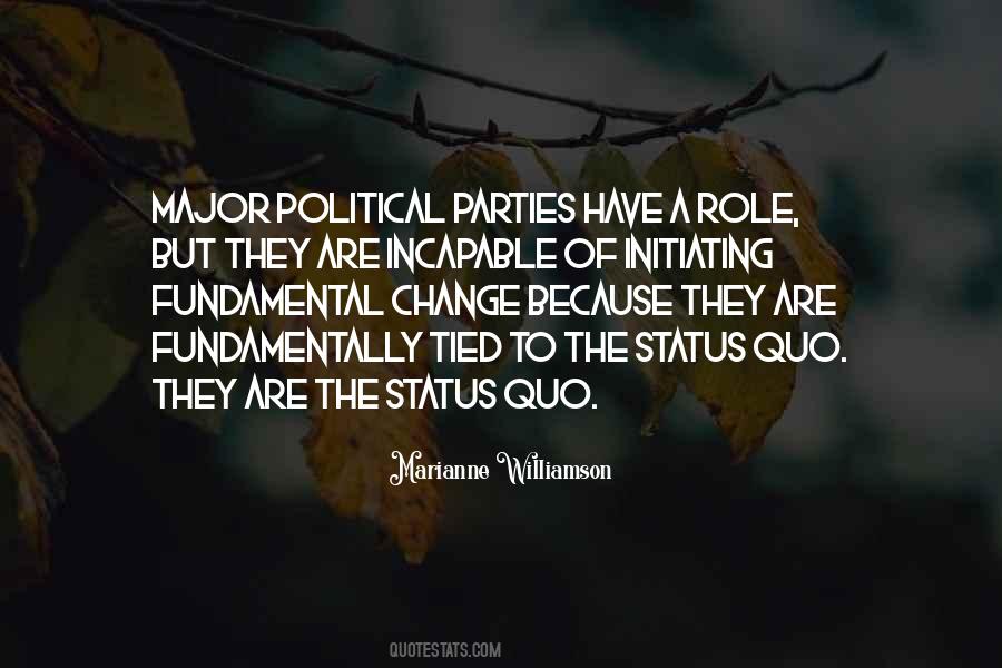 Status Quo Change Quotes #293447