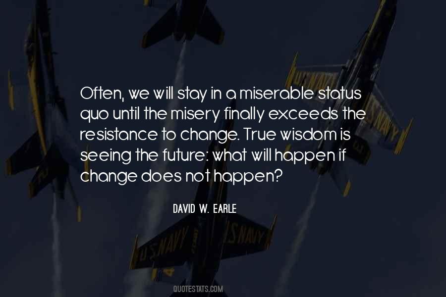 Status Quo Change Quotes #522483