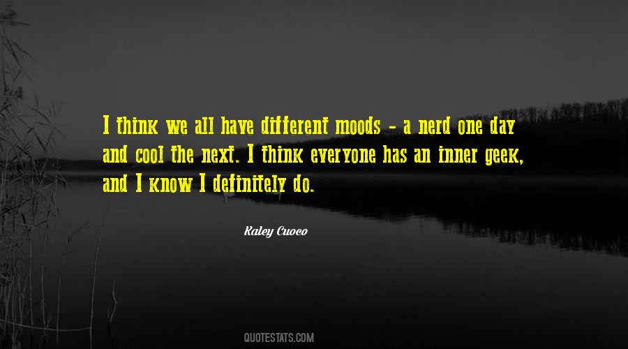 Different Moods Quotes #129289