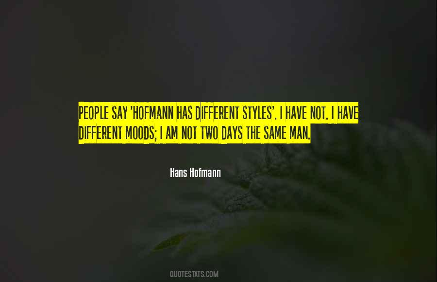 Different Moods Quotes #484941