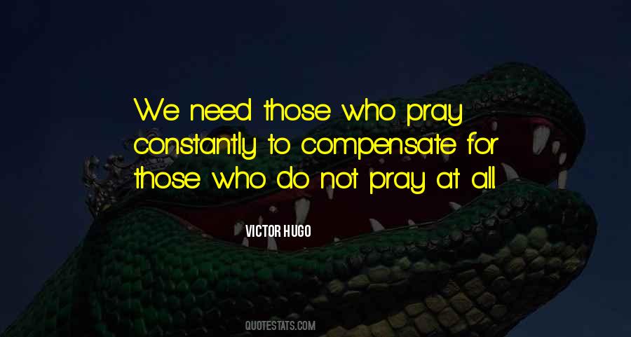 Quotes About Pray For Those #208748