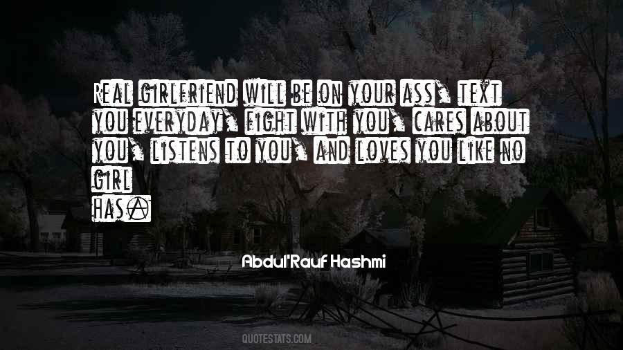 Fight For Your Girlfriend Quotes #1195053
