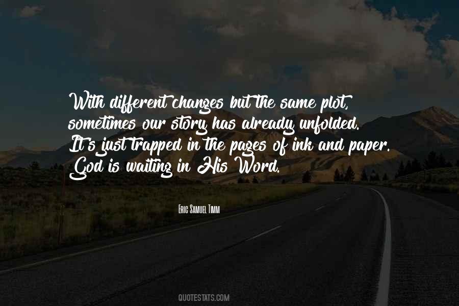 Different Pages Quotes #1062125