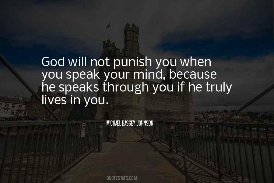 God Will Punish You Quotes #203209