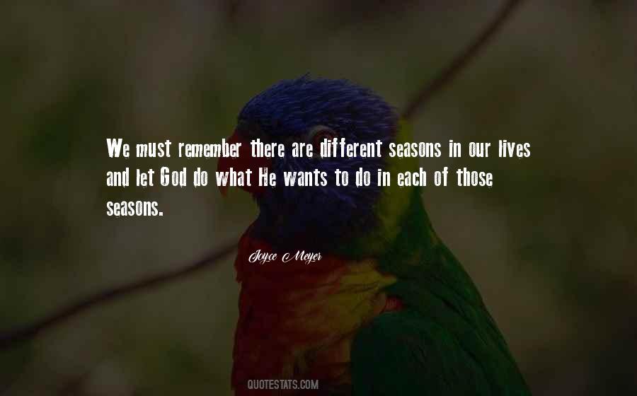 Different Seasons Of Life Quotes #1004807