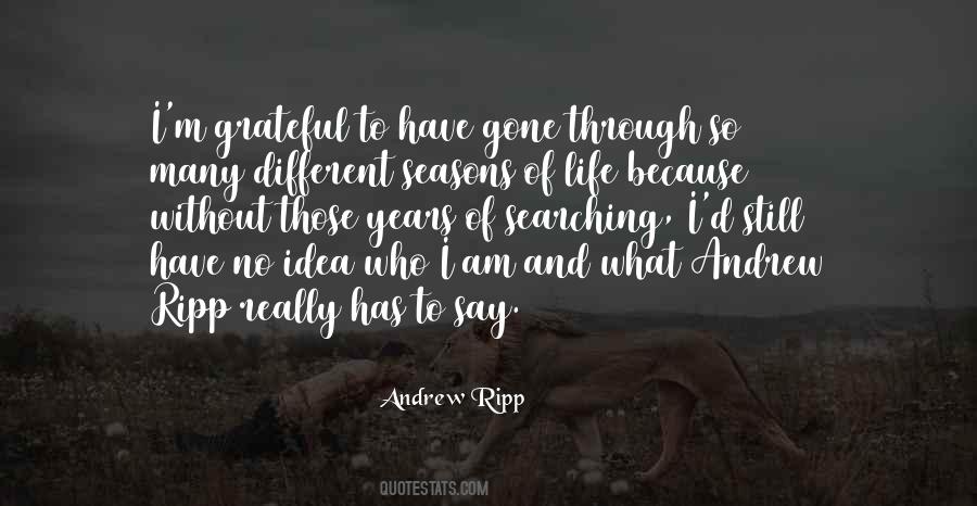 Different Seasons Of Life Quotes #872407
