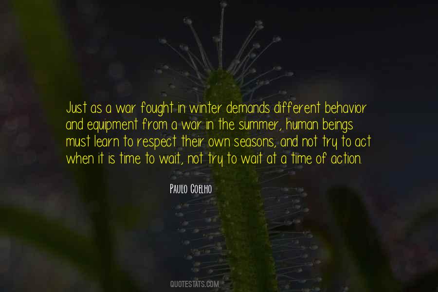 Different Seasons Quotes #1569405