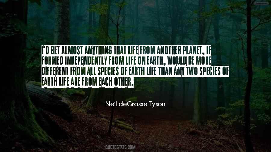 Different Species Quotes #1307110