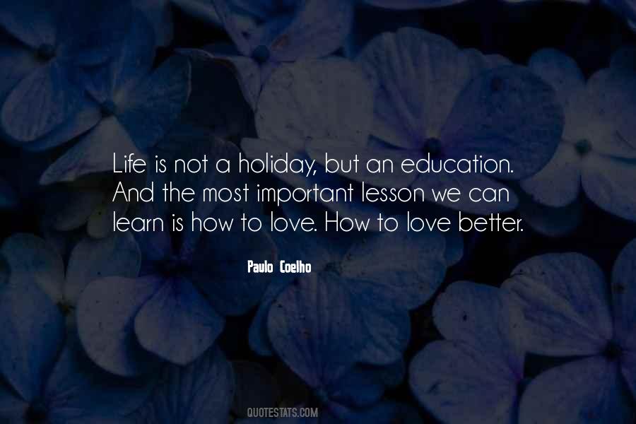 Love Holiday Quotes #1480747