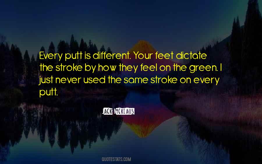 Different Stroke Quotes #942272