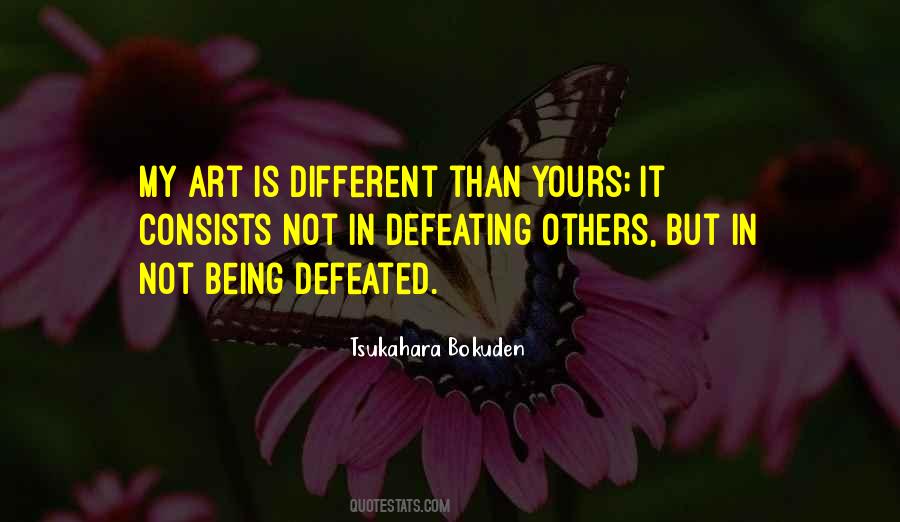 Different Than Others Quotes #1687403