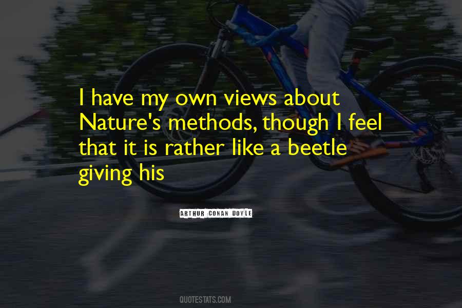 I Like Nature Quotes #1284824