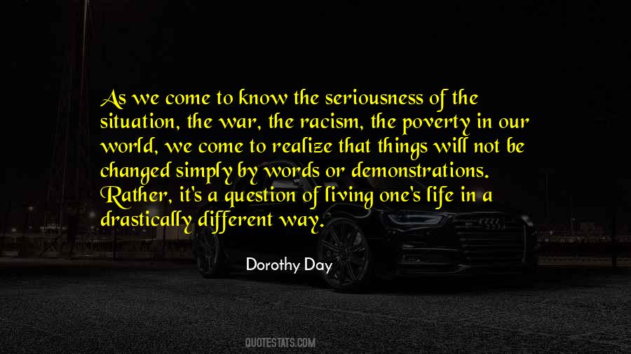 Different Way Of Life Quotes #217433