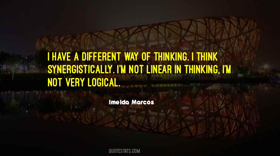 Different Way Of Thinking Quotes #156042