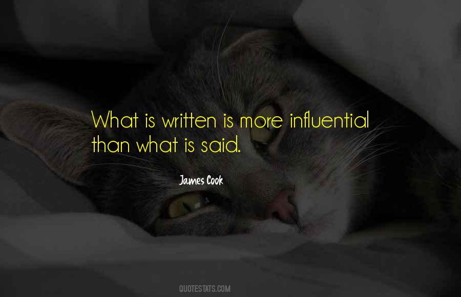 What Is Written Is Written Quotes #456329