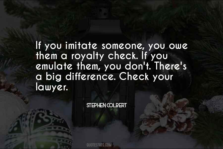 Imitate Someone Quotes #328019