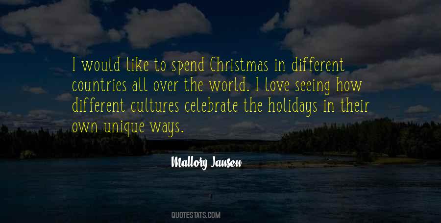 Different World Love Quotes #1662958