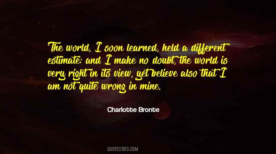 Different Worldview Quotes #1819957