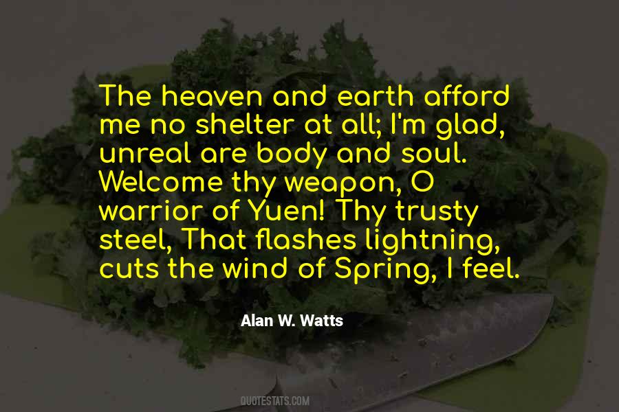 Feel The Spring Quotes #1272448