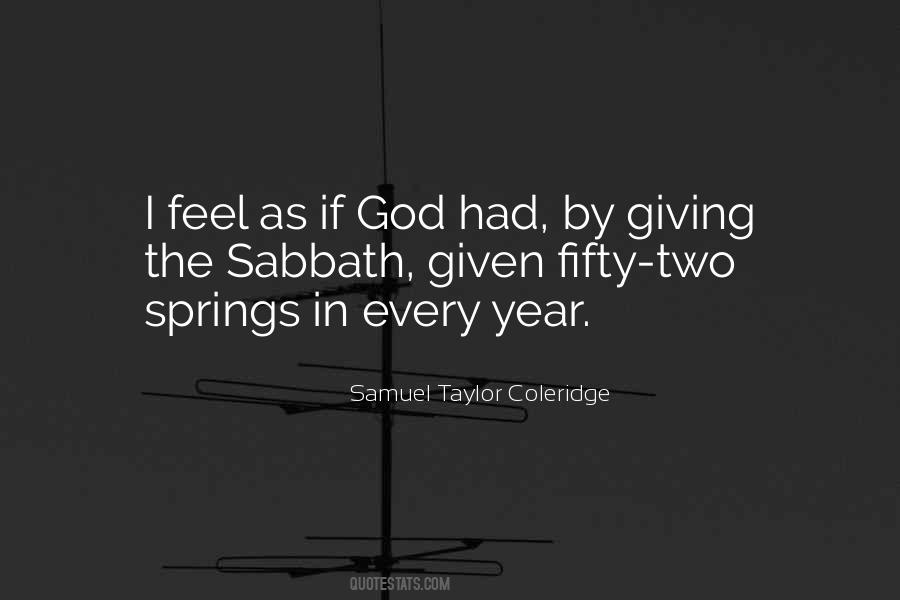 Feel The Spring Quotes #1548677