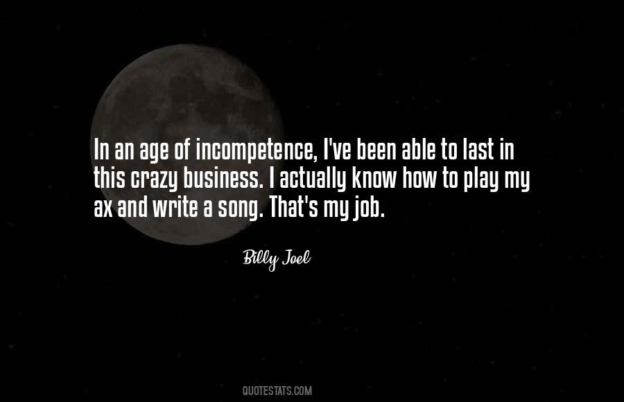 How To Write A Song Quotes #1140324