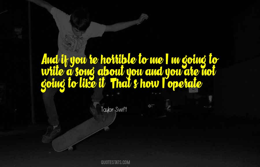How To Write A Song Quotes #780469
