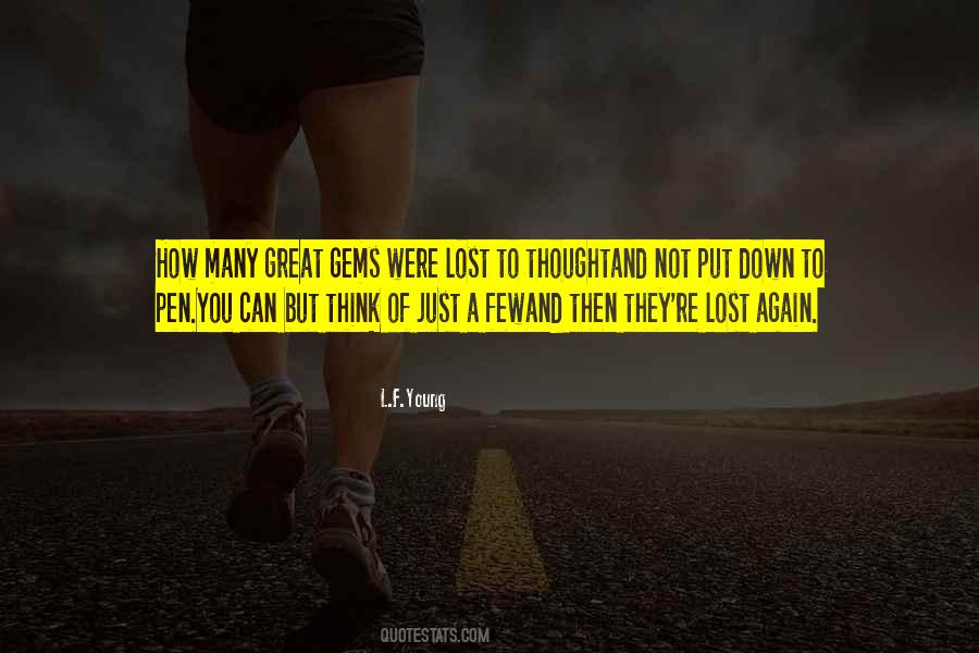 Lost Again Quotes #1456522