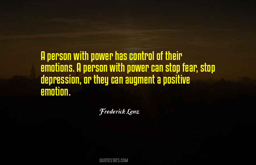Stop Fear Quotes #605128