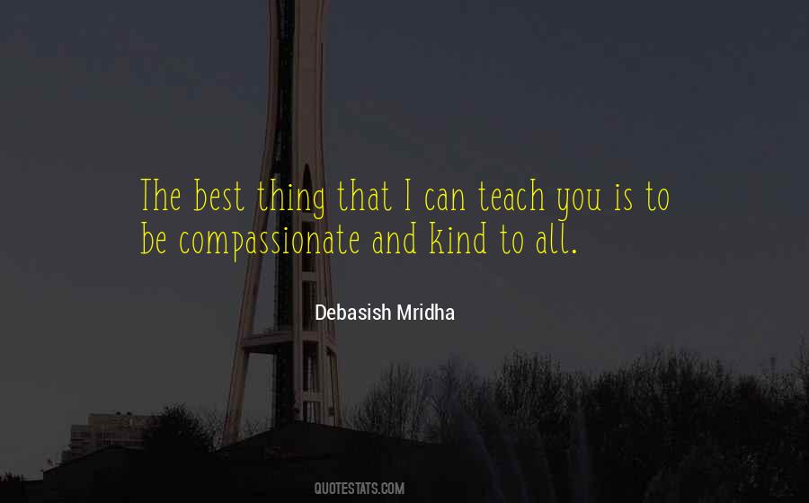 Compassionate And Kind Quotes #916045