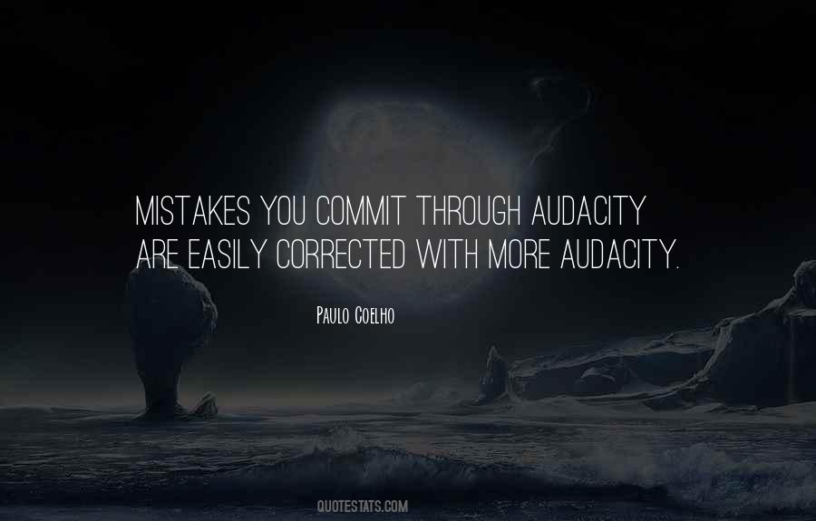 Mistakes That Cannot Be Corrected Quotes #1072766