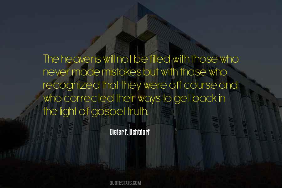 Mistakes That Cannot Be Corrected Quotes #34779