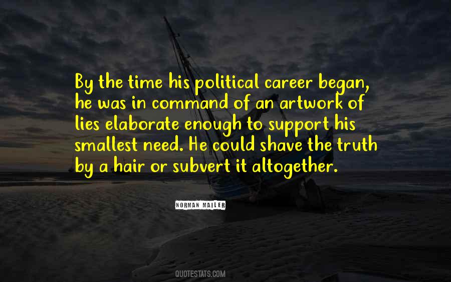 Political Truth Quotes #1110264