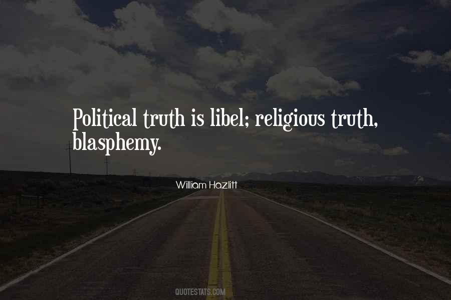 Political Truth Quotes #1274919