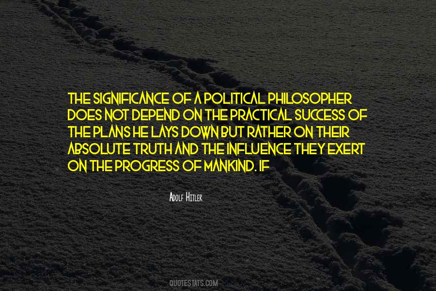 Political Truth Quotes #435946