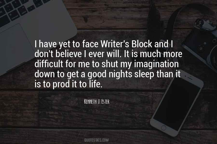 Difficult To Sleep Quotes #1806810