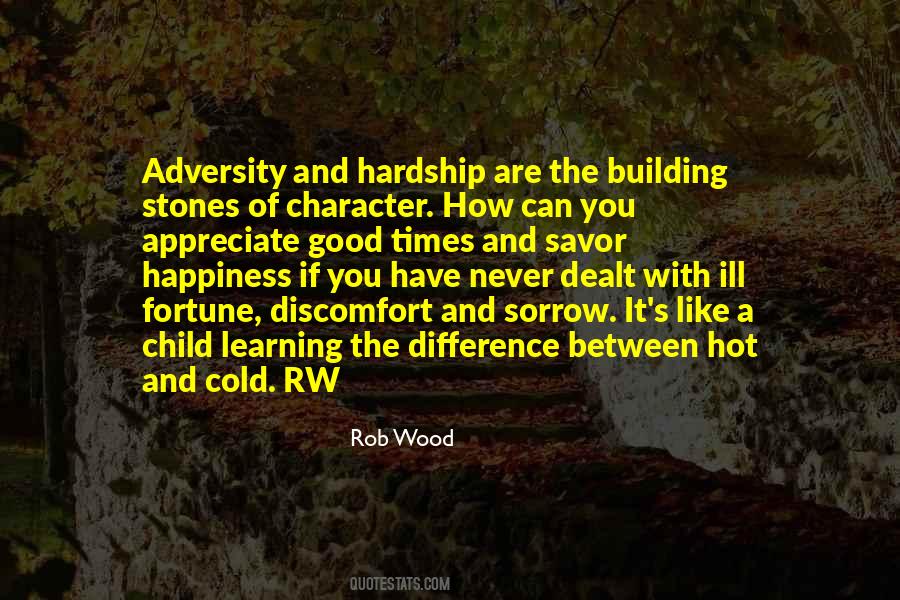 Adversity Character Quotes #1159914