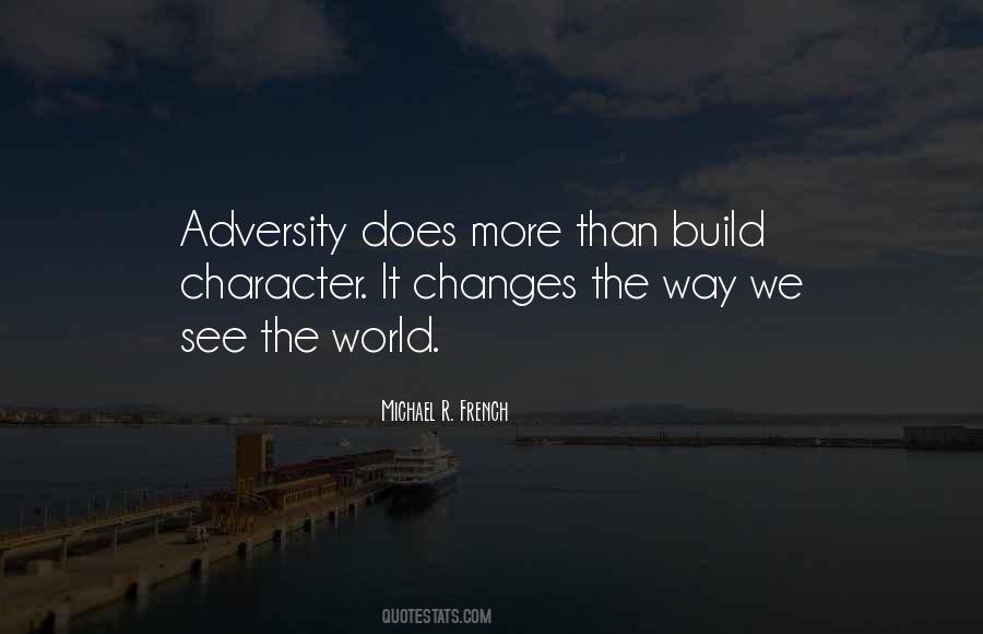 Adversity Character Quotes #1212469
