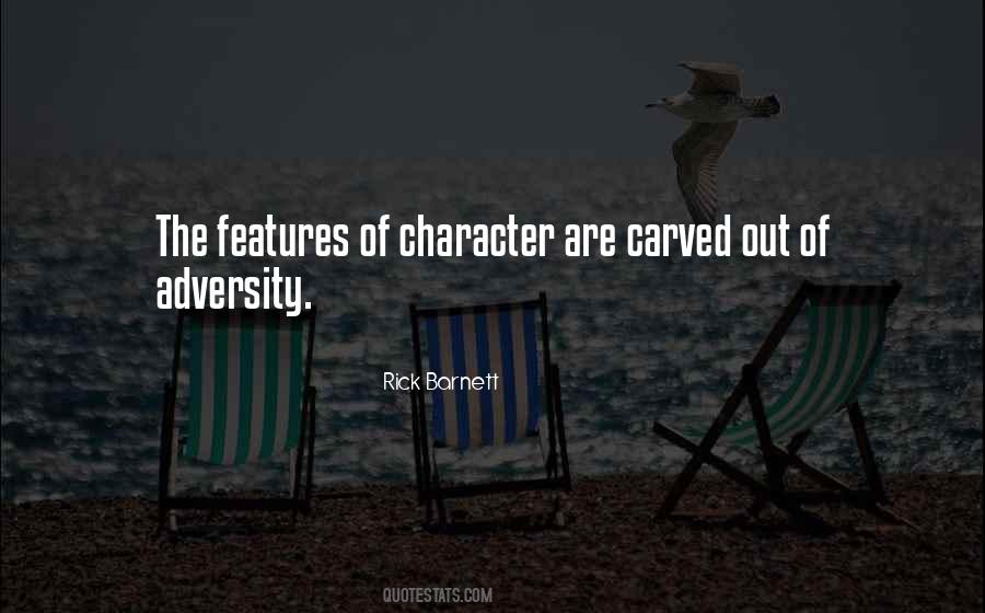 Adversity Character Quotes #1214421