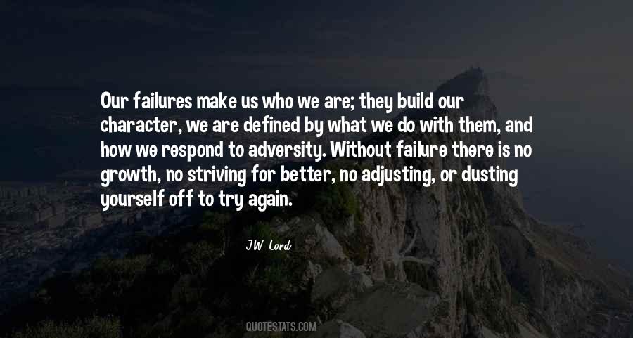 Adversity Character Quotes #1781243