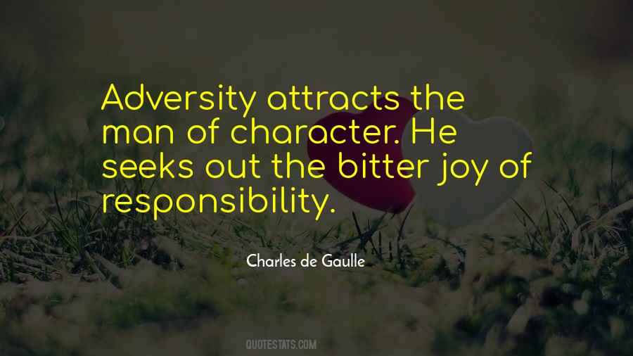 Adversity Character Quotes #832414