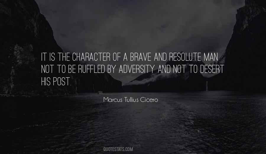 Adversity Character Quotes #925457