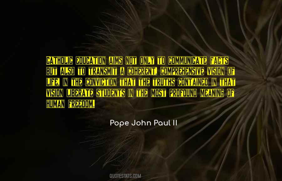 Pope John Paul 2 Quotes #13865