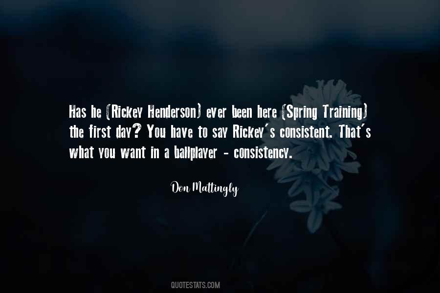 Consistency Training Quotes #300521