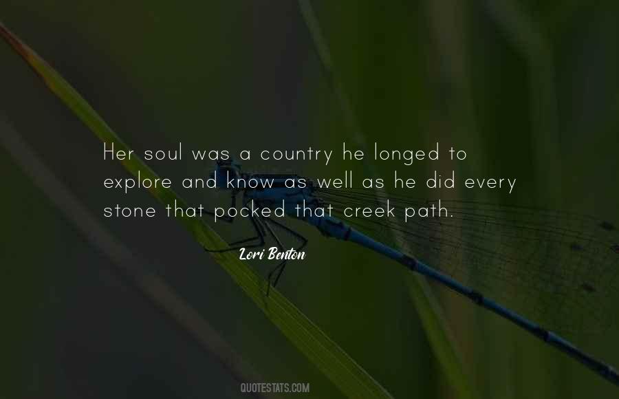 Explore Your Own Country Quotes #1501733