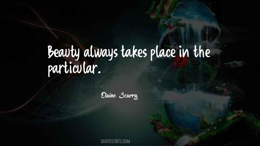 Place Beauty Quotes #1090353