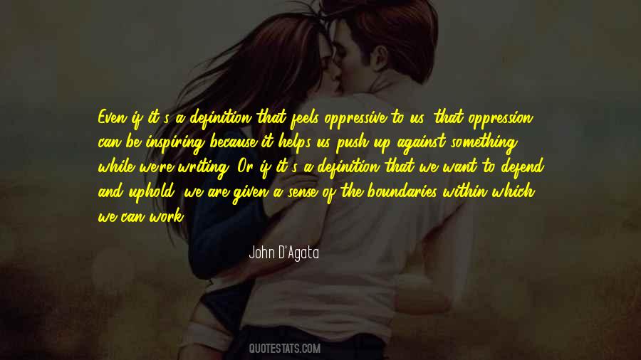 I Defend My Boundaries Quotes #1123893
