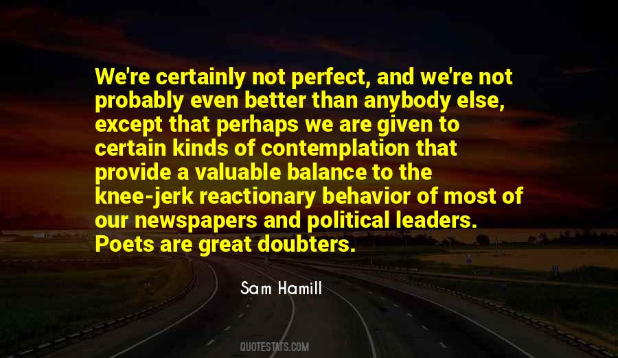 Perfect Leader Quotes #1813983